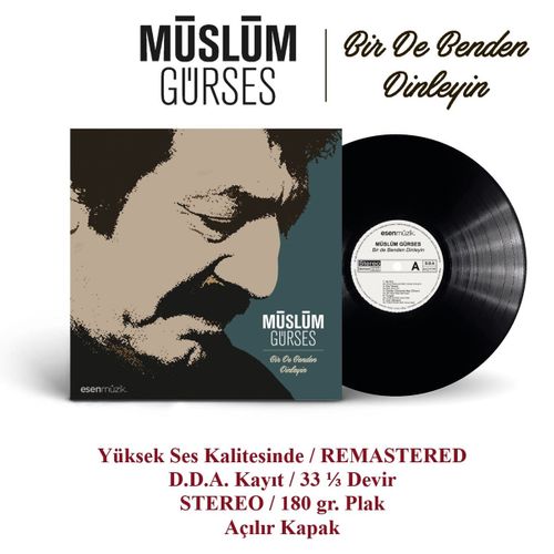 Bir De Benden Dinleyin - Müslüm Gürses (Plak)