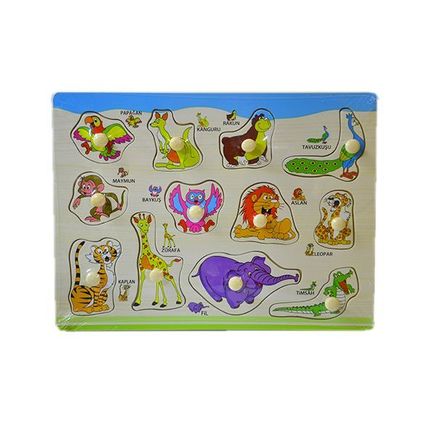 Ahşap Puzzle Hayvanlar (007508)