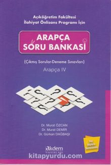 Arapça Soru Bankası Çıkmış Sorular Deneme Sınavları Arapça IV - Murat Özcan