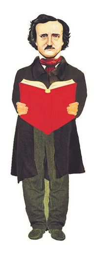 Edgar Allan Poe - Lazer Kesim Ayraç 