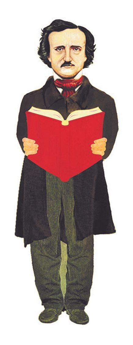 Edgar Allan Poe - Lazer Kesim Ayraç 