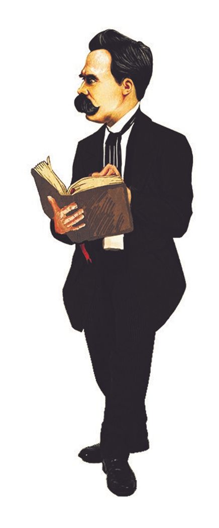 Friedrich Nietzsche - Lazer Kesim Ayraç 