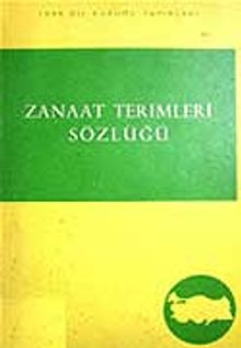 Zanaat Terimleri Sözlüğü