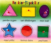 Ahşap Puzzle Renkler ve Şekiller (565408)