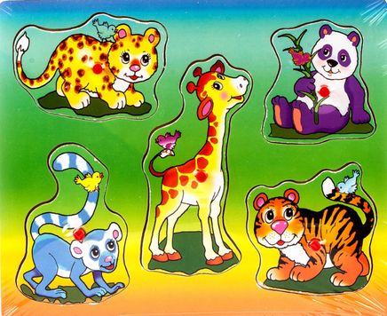 Ahşap Puzzle Hayvanlar (565408)