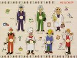 Ahşap Puzzle - Meslekler (007508)