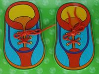 Ahşap Düğmeli Ayakkabı - Mavi (600076)