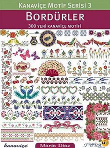 Kanaviçe Motif Serisi 3 - Bordürler - Maria Diaz