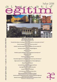 Alternatif Eğitim Dergisi Bahar 2018