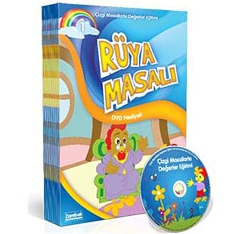 Rüya Masalı (Dvd Hediyeli) & Çizgi Masallarla Değerler Eğitimi