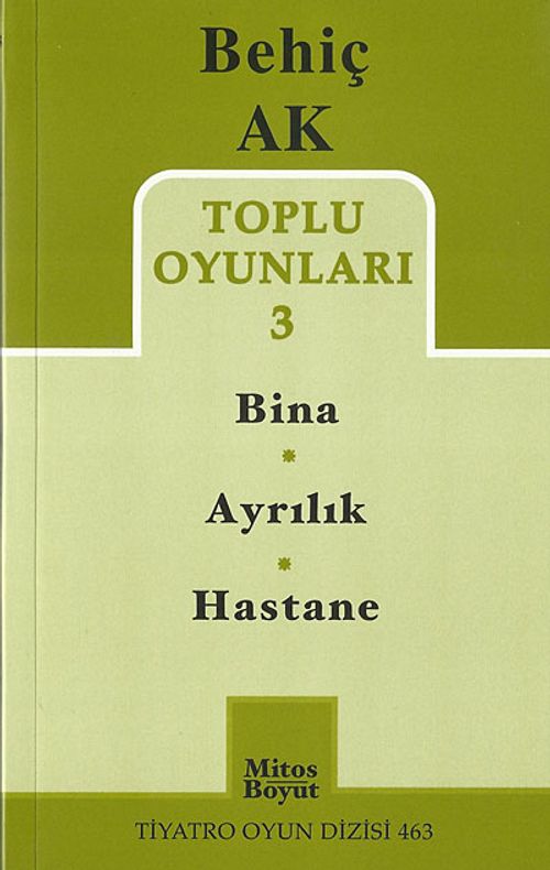 Toplu Oyunları -3 / Bina - Ayrılık  - Hastane