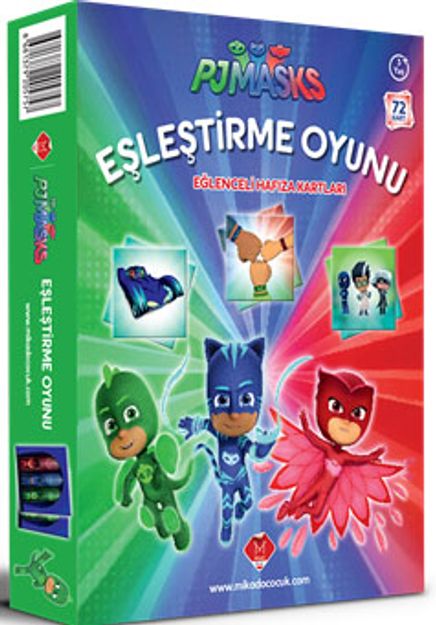 Pjmasks Eşleştirme Oyunu / Eğlenceli Hafıza Kartları