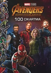 Marvel Avengers  Sonsuzluk Savaşı 100 Çıkartma
