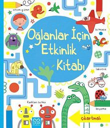 Oğlanlar İçin Etkinlik Kitabı (Çıkartmalı)