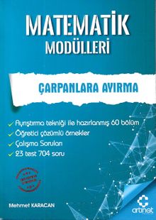 Matematik Modülleri - Çarpanlara Ayırma