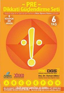 Pre-Dikkati Güçlendirme Seti & (6 Yaş-8 Kitapçık Bir Arada) - Doç. Dr. Osman Abalı