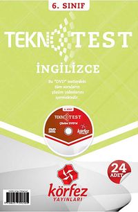 6. Sınıf İngilizce Tekno Test  Çözüm Dvd'li