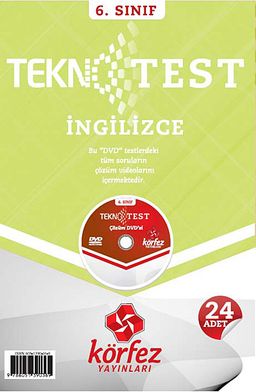 6. Sınıf İngilizce Tekno Test  Çözüm Dvd'li