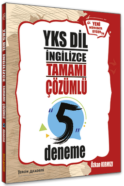 YKS Dil İngilizce Tamamı Çözümlü 5 Deneme