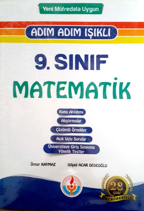 9. Sınıf Adım Adım Işıklı Matematik Yeni Müfredata Uygun