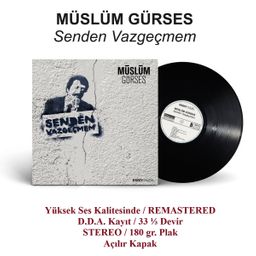 Senden Vazgeçmem - Müslüm Gürses (Plak)