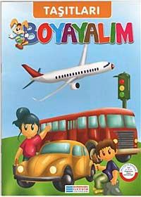Taşıtları Boyayalım / Turuncu Seri
