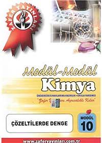 Kimya Modül -10 / Çözeltilerde Denge