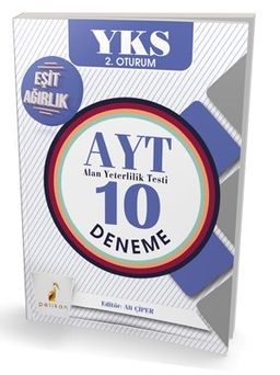 YKS 2. Oturum AYT 10 Deneme Eşit Ağırlık Öğrencileri İçin