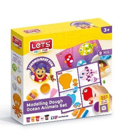 Deniz Canlıları Matı Oyun Hamuru (L9012)
