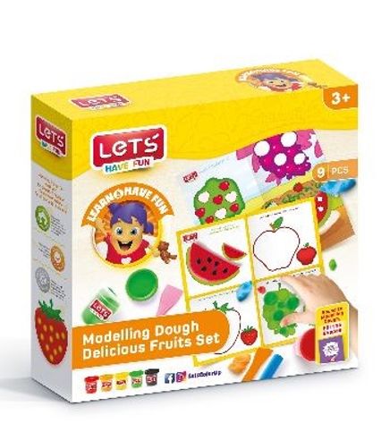 Lezzetli Meyveler Matlı Oyun Hamuru 5x100 Gr. (L9009)