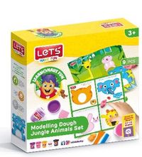 Orman Hayvanları Matlı Oyun Hamuru 5x100 Gr. ( L9011)
