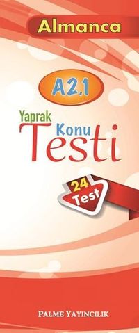 Almanca Yaprak Test A 2.1