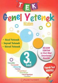 3. Sınıf Genel Yetenek TEK Kitabım - Yaprak Test Hediyeli