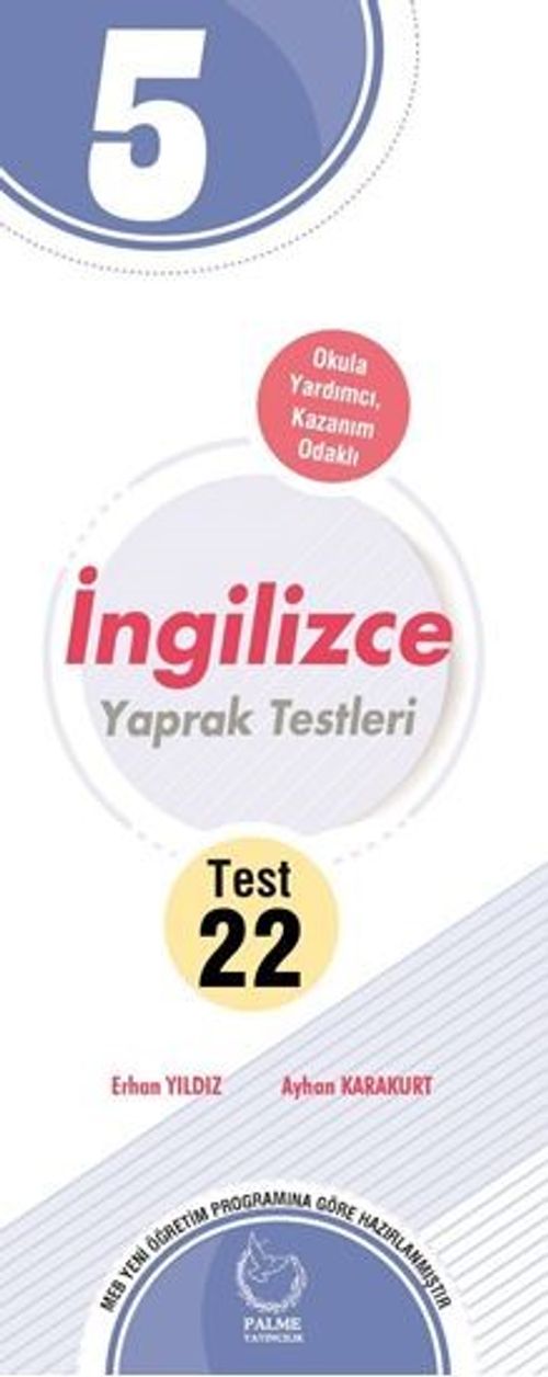 5. Sınıf İngilizce Yaprak Test