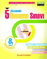 8. Sınıf Çözümlü 5 Deneme Sınavı