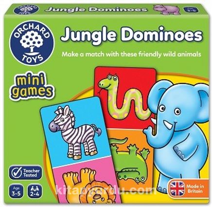 Sevimli Hayvanlar Domino Mini Kutu Oyunu (3-5 Yaş)