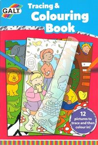 Tracing & Colouring Book / Boyama Çalışma Kitabı (5+ Yaş)