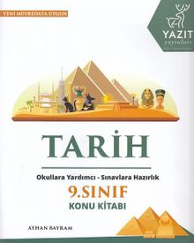 9. Sınıf Tarih Konu Kitabı