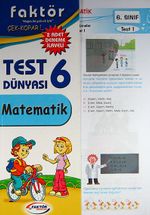 6.Sınıf Matematik Test Dünyası & Çek-Kopar / 2 Adet Deneme İlaveli