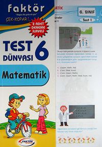 6.Sınıf Matematik Test Dünyası & Çek-Kopar / 2 Adet Deneme İlaveli