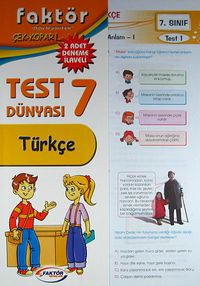 7.Sınıf Türkçe Test Dünyası & Çek-Kopar / 2 Adet Deneme İlaveli