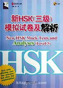 New HSK Mock Tests and Analyses Level 3 +MP3 CD (Çince Yeterlilik Sınavı)