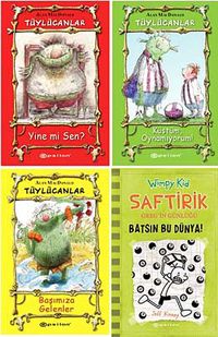 Set 1 (4 Kitap)(Tüylücanlar - Yine mi Sen?/ Tüylücanlar - Küstüm, Oynamıyorum!/ Tüylücanlar - Başımıza Gelenler/ Saftirik - Batsın Bu Dünya!)