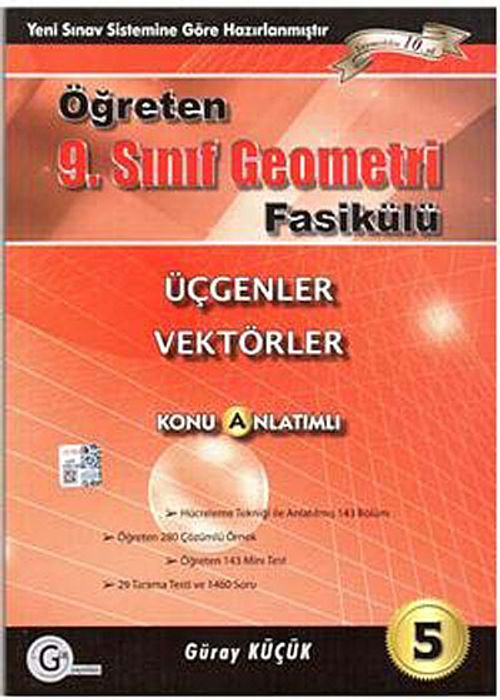 9. Sınıf Öğreten Geometri Fasikülü -5 / Üçgenler Vektörler