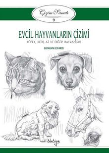 Evcil Hayvanların Çizimi / Çizim Sanatı 9 & Köpek, Kedi, At ve Diğer Hayvanlar