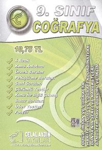 9.Sınıf Coğrafya & Doğa, İnsan Coğrafya, Harita Bilgisi ve Coğrafi Koordinatlar, Dünyanın Şekli ve Hareketleri, Atmosfer, Hava Durumu ve İklim