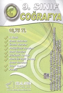 9.Sınıf Coğrafya & Doğa, İnsan Coğrafya, Harita Bilgisi ve Coğrafi Koordinatlar, Dünyanın Şekli ve Hareketleri, Atmosfer, Hava Durumu ve İklim