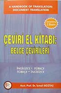 Çeviri El Kitabı: Belge Çevirileri