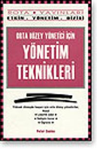 Orta Düzey Yönetici İçin Yönetim Teknikleri