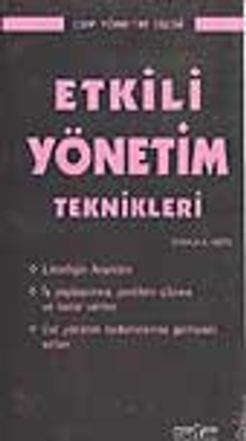 Etkili Yönetim Teknikleri